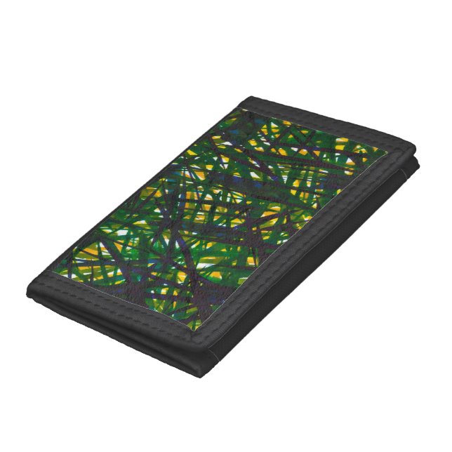 Green Thicket II Tri-fold Wallet (Bottom)