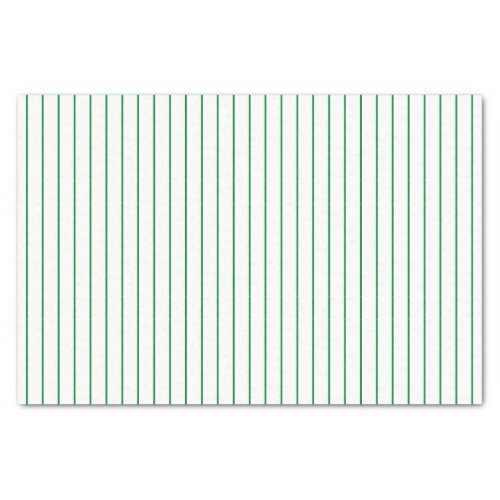 Green Thin Line Pin Striped Pattern Tissue Paper