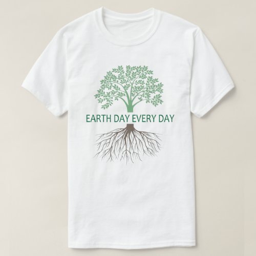 Green Thoughts Earth Day T_Shirt
