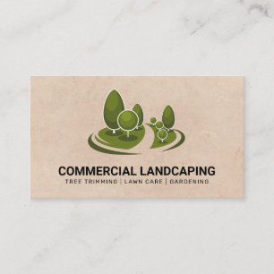 Green Thumb Leaf   Lawn   Landscaping  Business Card