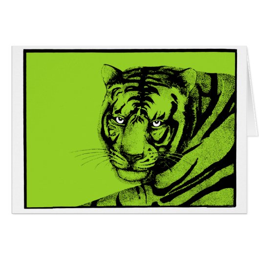 GREEN TIGER CARDS (Front Horizontal)
