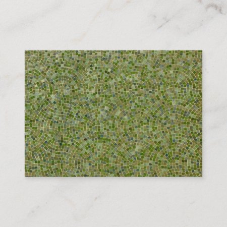 Green Tiles Business Card