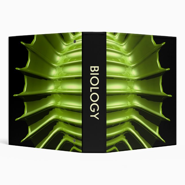 Green Tips 3 Ring Binder (Background)
