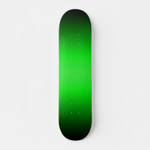 Green to Black Gradient Skateboard Deck