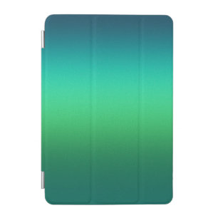 Green to Teal Gradient Spiral Notebook Modern Mini iPad Mini Cover