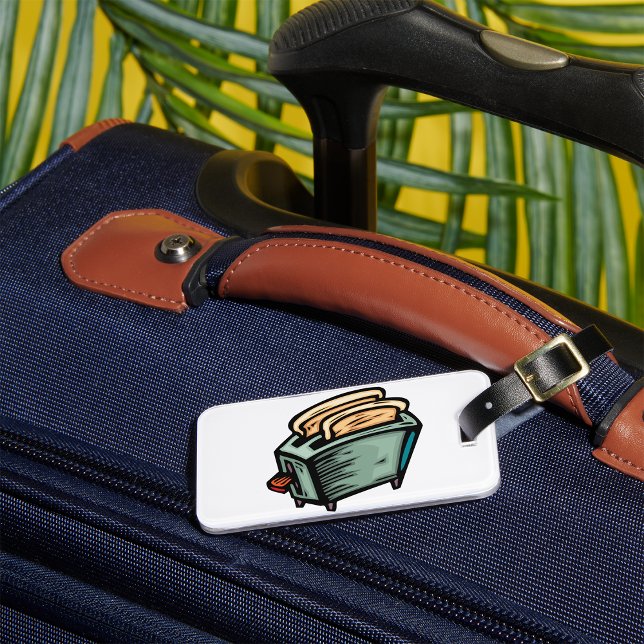 Green Toaster Luggage Tags (Creator Uploaded)