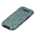 Green Tones Vintage Ornate Paisley Pattern