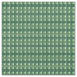 Green Topsy Turvy  Fabric