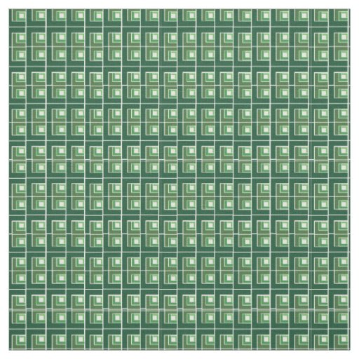 Green Topsy Turvy  Fabric