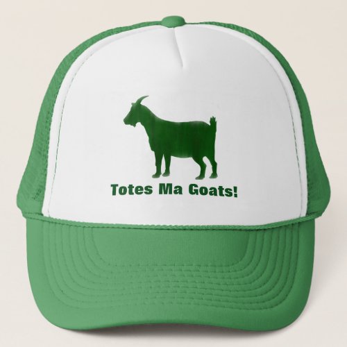 Green Totes Ma Goats Watercolor Hat