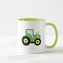Benno Child Cup Mug Trecker Tractor Farm Child Name Dog Cat Cow 