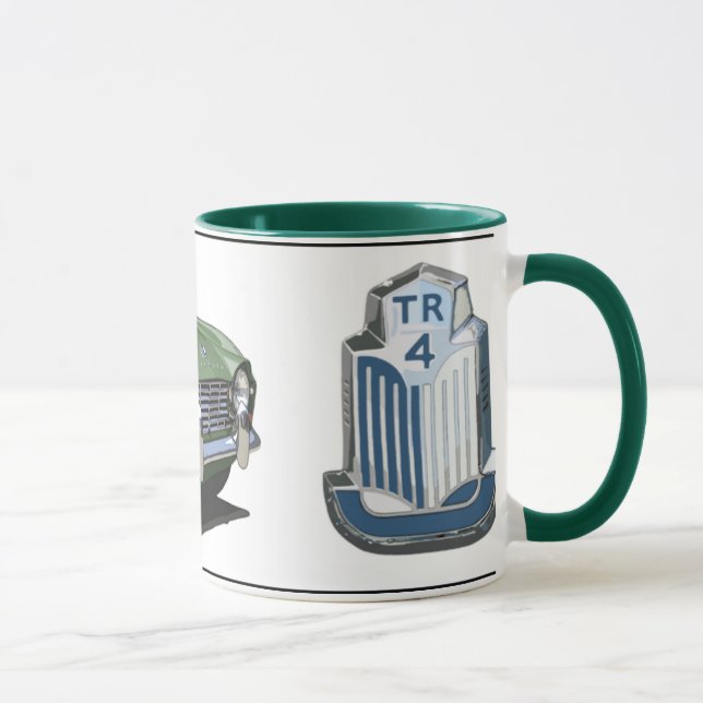 Green TR4 Mug (Right)