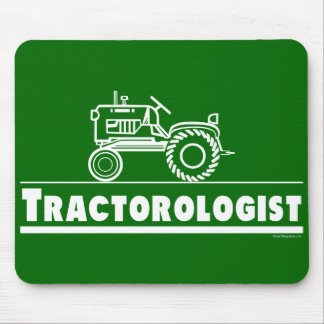 Green Tractor Ologist Mouse Pad