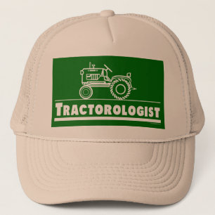 Green Tractor Ologist Trucker Hat