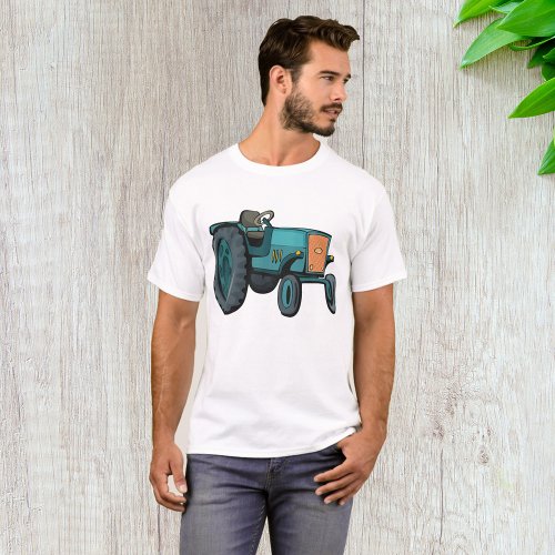 Green Tractor T_Shirt