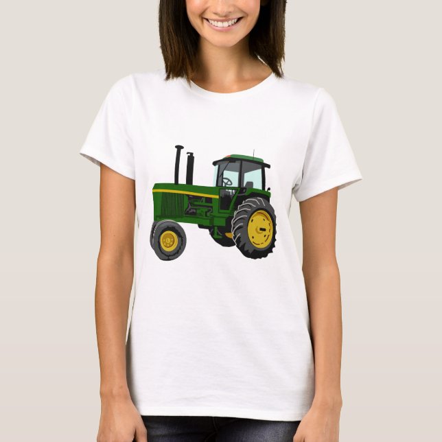 Green Tractor T-Shirt (Front)