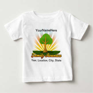 Green Tree Family Reunion Logo Baby T-Shirt