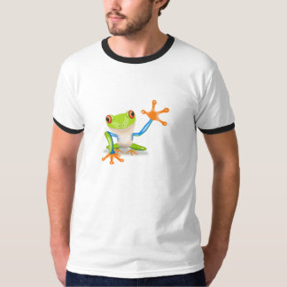 Green Tree Frog Animal Nature Park Peace Destiny T-Shirt