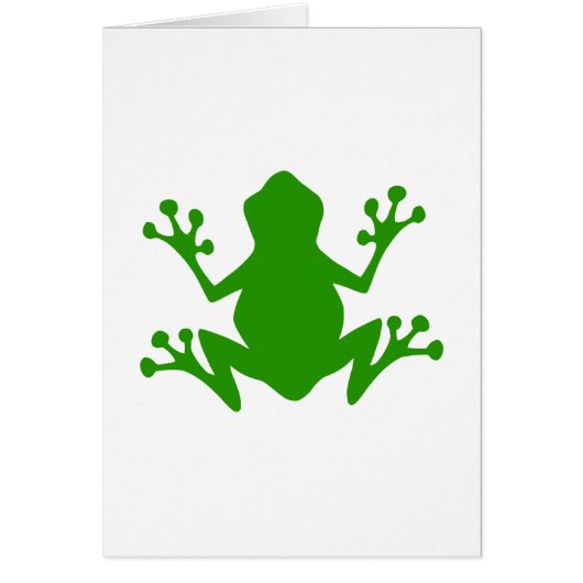 Green Tree Frog Cards (Front)
