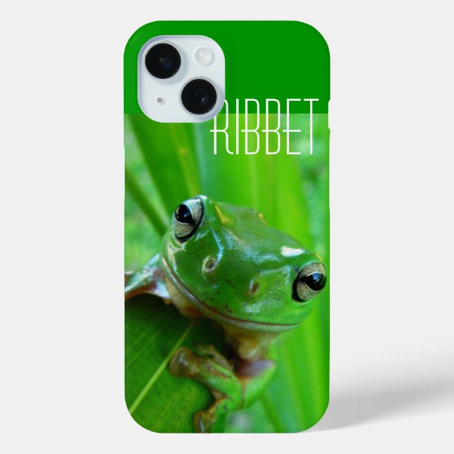 Green Tree Frog Case-Mate iPhone Case (Back)