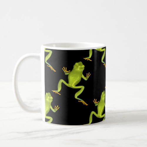 Green Tree Frog Coffee Mug