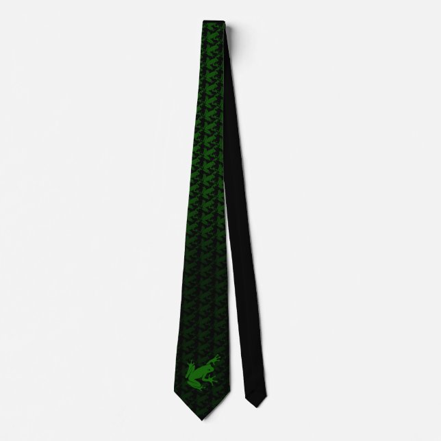 Green Tree Frog Necktie (Front)