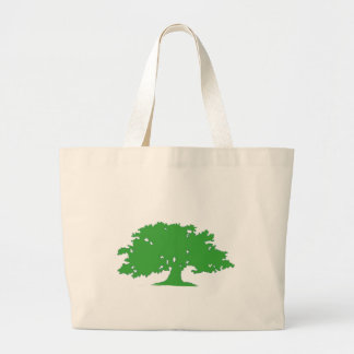 Green Tree Large Tote Bag