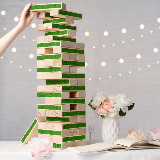 Green Tree Leaf Topple Tower (Wedding)