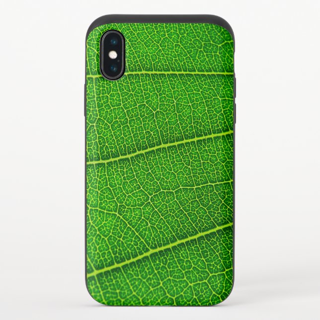 Green Tree Leaf Uncommon iPhone Case (Back)