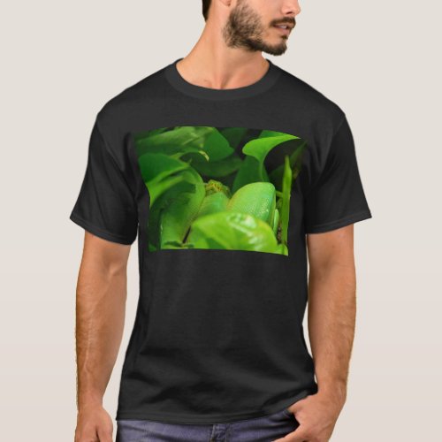green tree python snake T_Shirt