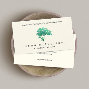 Green Tree , Tree of Life Business Card