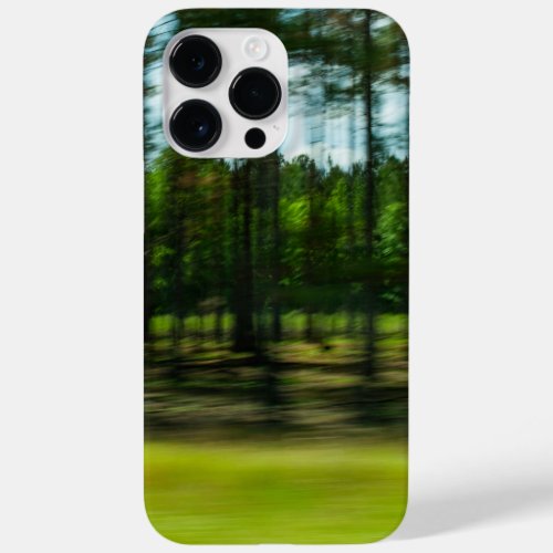 Green Trees Blue Sky Landscape Motion Blur Case_Mate iPhone 14 Pro Max Case