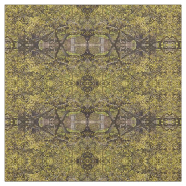 Green Trees Fabric (Swatch)