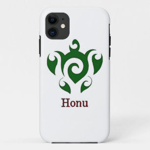 Green Tribal Hawaiian Sea Turtle Case-Mate iPhone 11 Case
