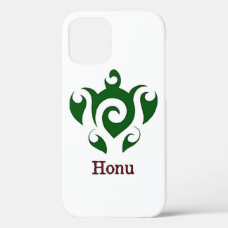Green Tribal Hawaiian Sea Turtle Case-Mate iPhone 12 Case