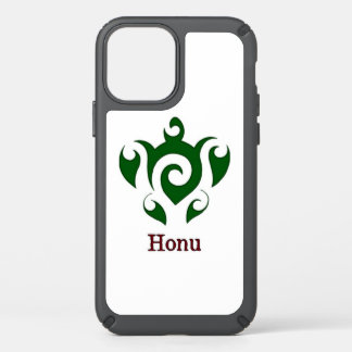 Green Tribal Hawaiian Sea Turtle Speck iPhone Case