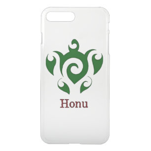 Green Tribal Hawaiian Sea Turtle iPhone 8 Plus/7 Plus Case