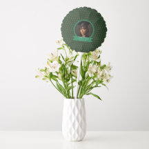 Green Tribal Print Graduation Party