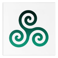Zazzle Green Triskele Ancient Celtic Symbol Mint Belt Buckle, Adult Unisex, Size: Medium