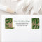 Green tropical monstera palm leaves rustic wedding