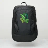 Monstera palm leaves jansport hot sale backpack