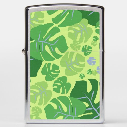 Green Tropics  Zippo Lighter