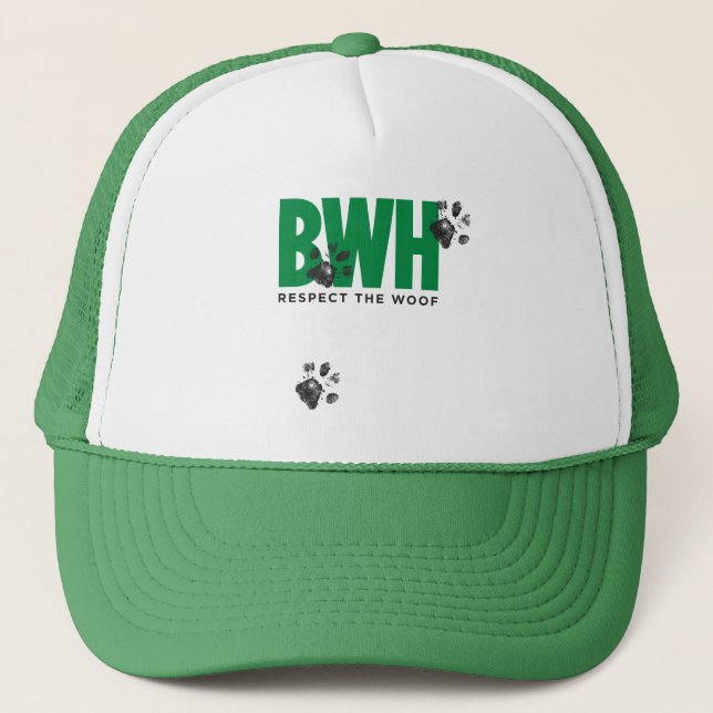 Green Trucker Hat (Front)