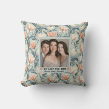 Green Tulip Botanical Mom Mummy Birthday Sofa