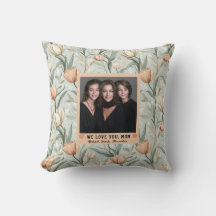 Green Tulip Floral Dog Mom Photo Luxury