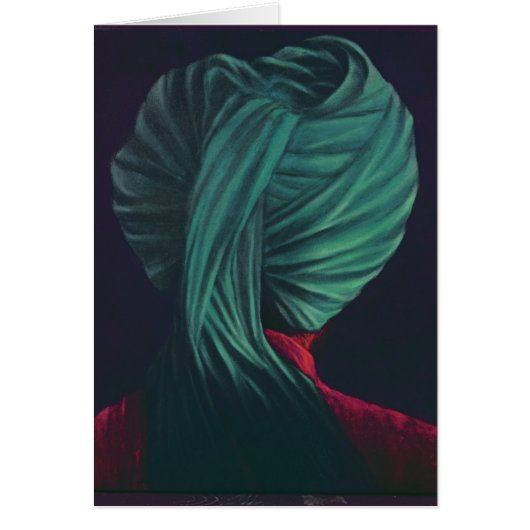 Green Turban Cards (Front)