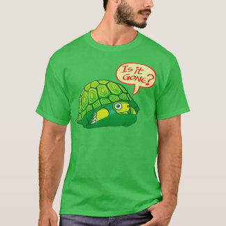Green turtle asking if its OK to go out of its she T-Shirt