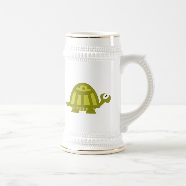 Green Turtle Beer Stein (Right)