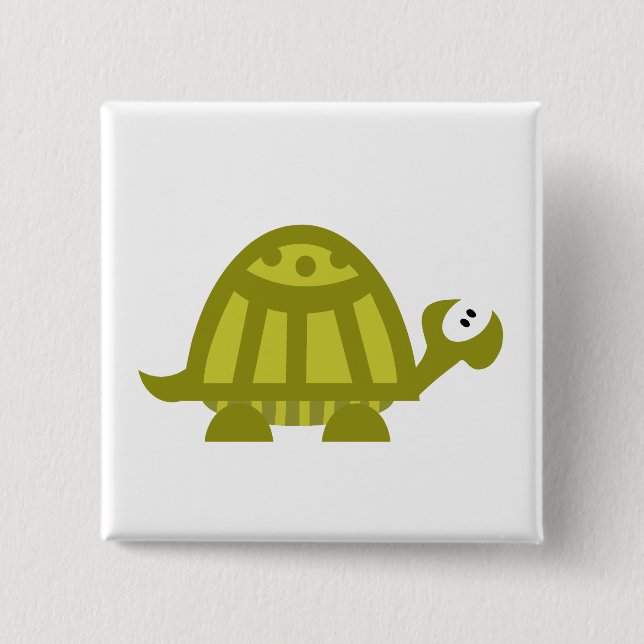 Green Turtle Button (Front)