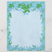 Green Turtle Flame Letterhead (Front)